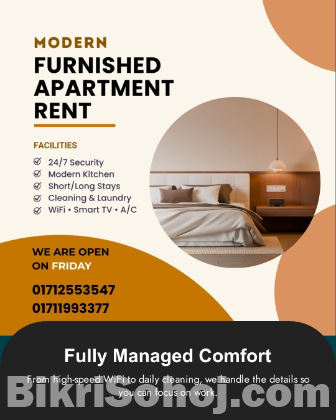 Luxury Fully Furnished 2BHK Apartment for Rent